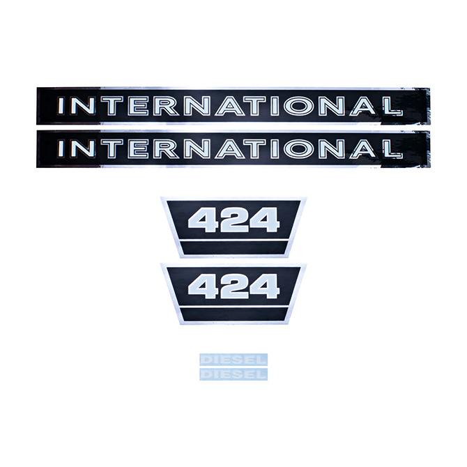 UT5207 Hood Decal, 424, Diesel 